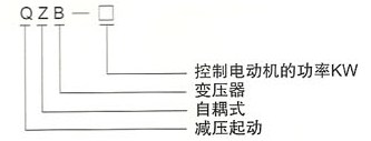 QZB系列自耦變壓器的型號及含義