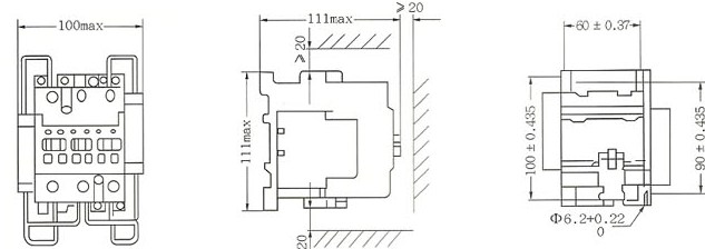 SRC1-40C SRC1-75C的外型及安装