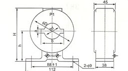 LMZJ1-0.5(5-600/5)的安装示意